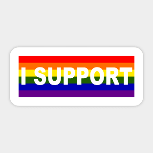 LGBTQ Support Sticker